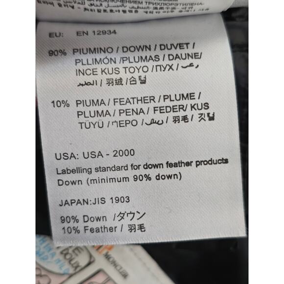 Moncler Bady down   Black Shiny Jacket  Size 4/Midium - Picture 12 of 15